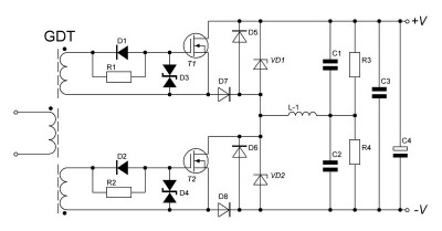 Полумост Силовая MOSFET.JPG